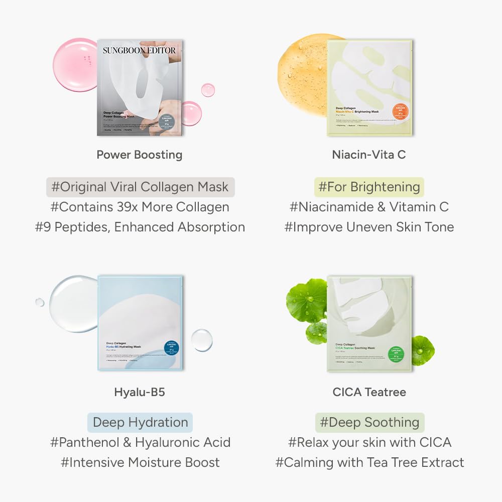 SUNGBOON EDITOR Deep Collagen Overnight mask