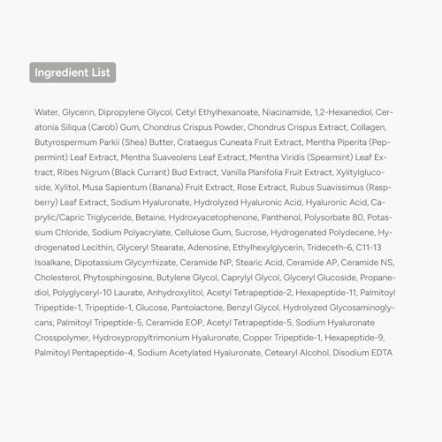 SUNGBOON EDITOR Deep Collagen Overnight mask
