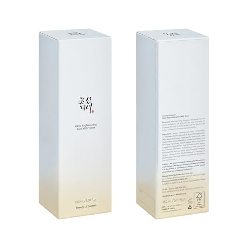 Beauty of Joseon Glow Replenishing Rice Milk 5.07 fl.oz (150ml) - Facial Sebum Toner for Oily Combination Skin, Korean Moisturizing Care