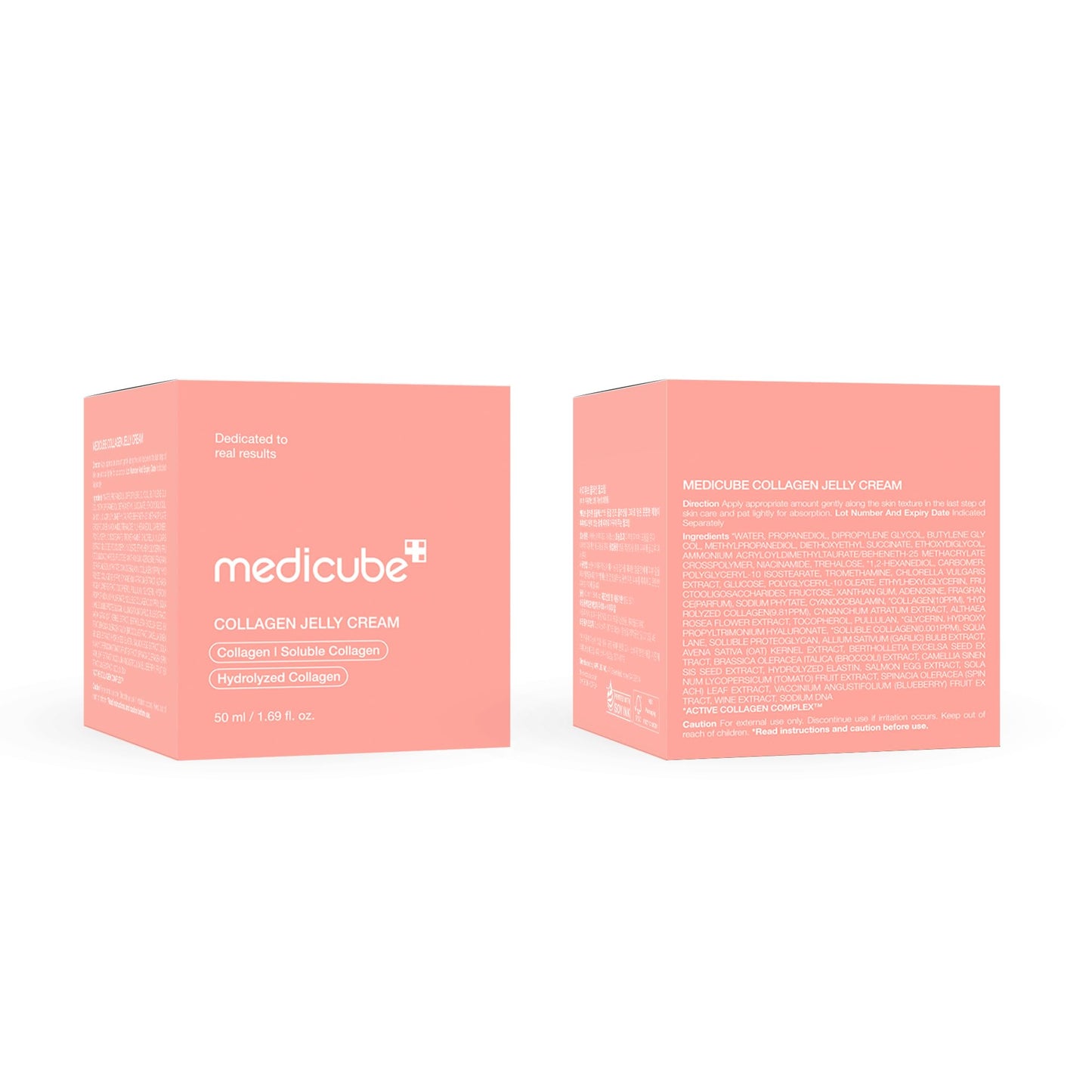 medicube Collagen Jelly Cream- Niacinamide & Freeze-Dried Hydrolyzed Collagen - Boosts skin's barrier hydration and gives 24h Glow & Lifted Look - Korean skincare
