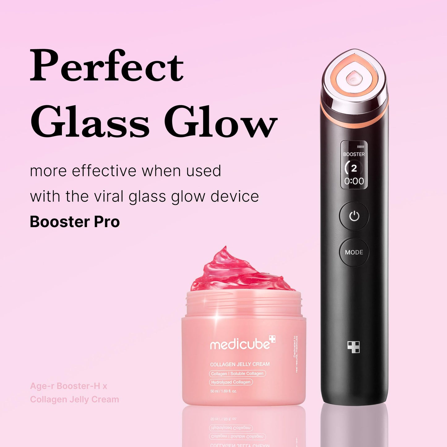 medicube Collagen Jelly Cream- Niacinamide & Freeze-Dried Hydrolyzed Collagen - Boosts skin's barrier hydration and gives 24h Glow & Lifted Look - Korean skincare