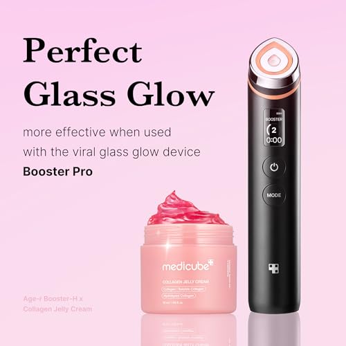 medicube Collagen Jelly Cream- Niacinamide & Freeze-Dried Hydrolyzed Collagen - Boosts skin's barrier hydration and gives 24h Glow & Lifted Look - Korean skincare