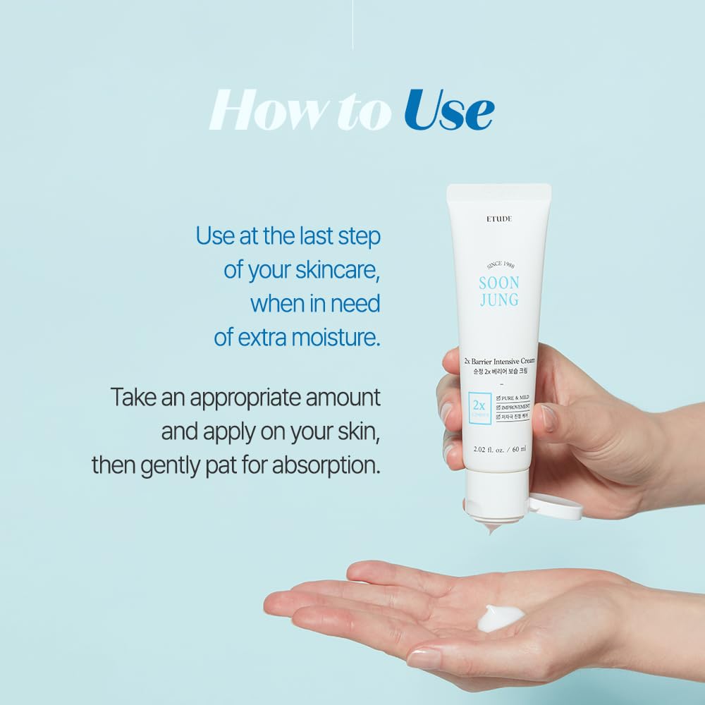 ETUDE SoonJung 2x Barrier Intensive Cream Variation