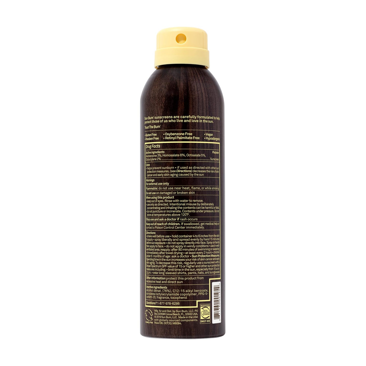 Sun Bum Original Sunscreen Body Spray