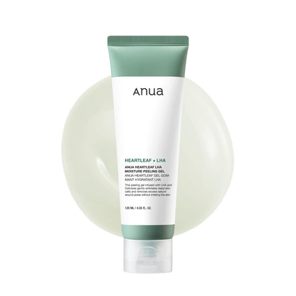 ANUA Heartleaf LHA Moisture Peeling Gel 120ml Face Normal Skin Exfoliation Gel
