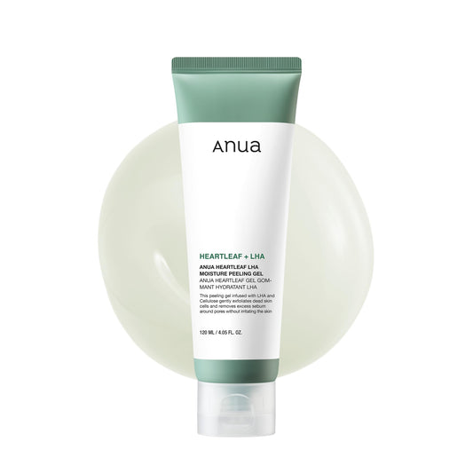 ANUA Heartleaf LHA Moisture Peeling Gel 120ml Face Normal Skin Exfoliation Gel