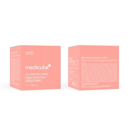 medicube Collagen Jelly Cream- Niacinamide & Freeze-Dried Hydrolyzed Collagen - Boosts skin's barrier hydration and gives 24h Glow & Lifted Look - Korean skincare