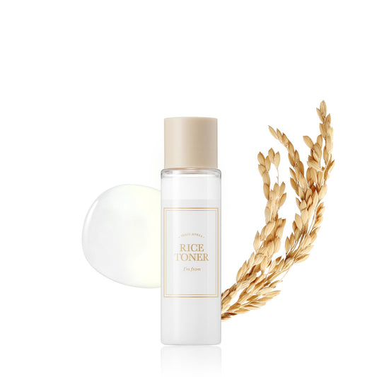 [I'm From] Rice Toner, 77.78% Rice Extract from Korea, Glow Essence with Niacinamide, Hydrating for Dry Skin, Vegan, Alcohol-Free, Fragrance-Free, Peta Approved, k beauty toner