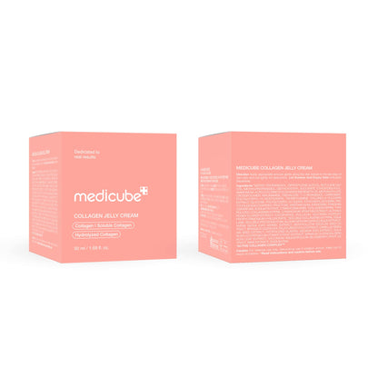 medicube Collagen Jelly Cream- Niacinamide & Freeze-Dried Hydrolyzed Collagen - Boosts skin's barrier hydration and gives 24h Glow & Lifted Look - Korean skincare
